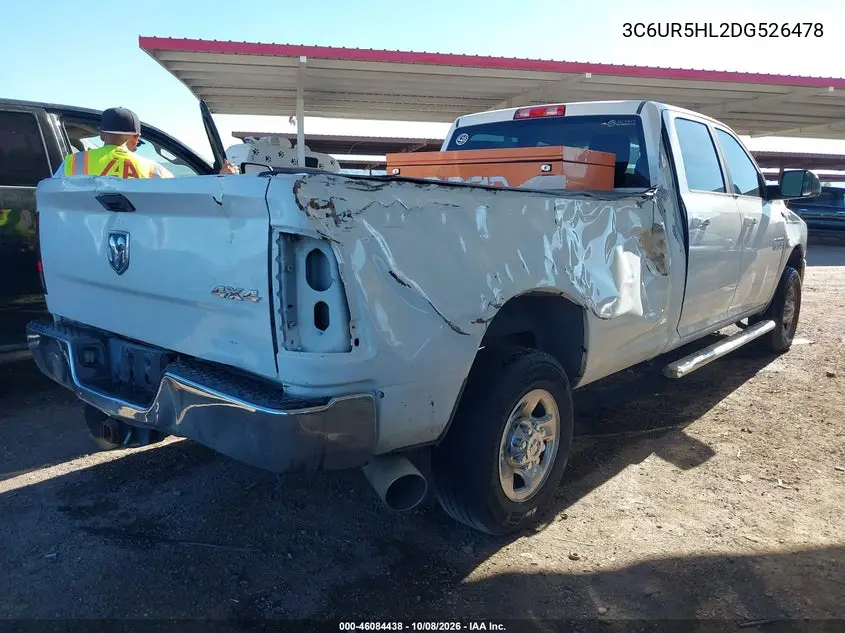 2013 RAM 2500 VIN 3C6UR5HL2DG526478 — фото 4
