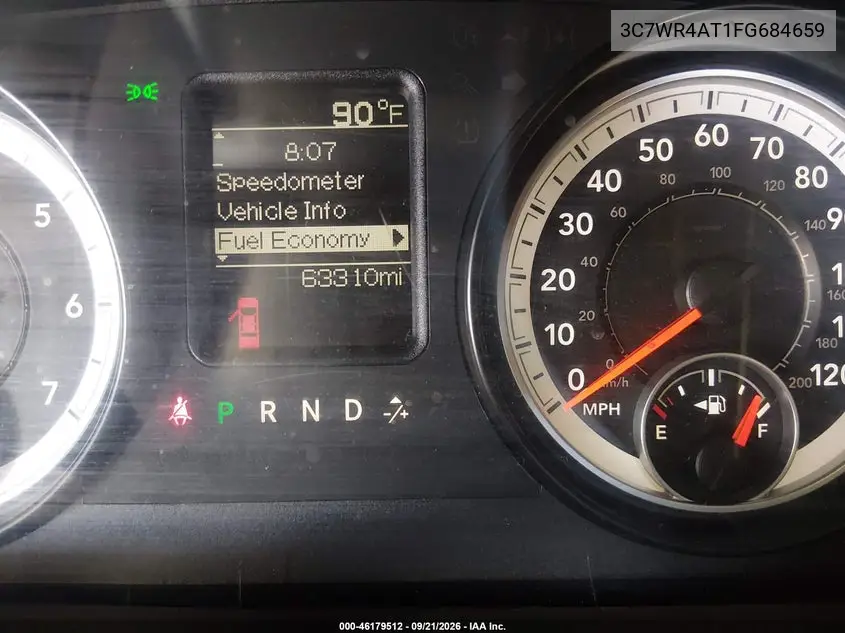 2015 RAM 2500 VIN 3C7WR4AT1FG684659 — фото 14