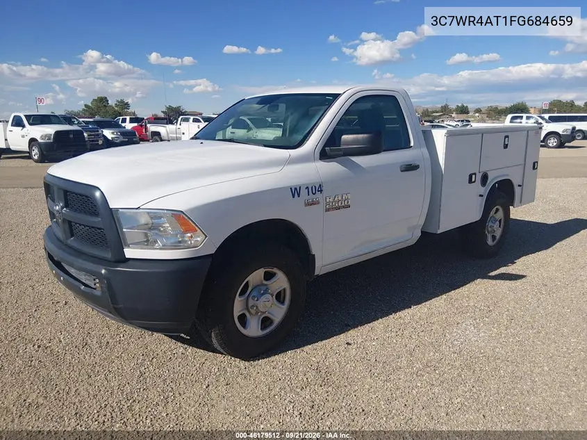2015 RAM 2500 VIN 3C7WR4AT1FG684659 — фото 2