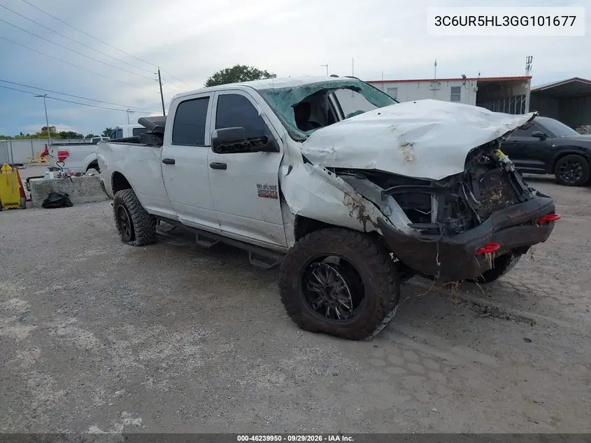 RAM 2500 2016, VIN 3C6UR5HL3GG101677