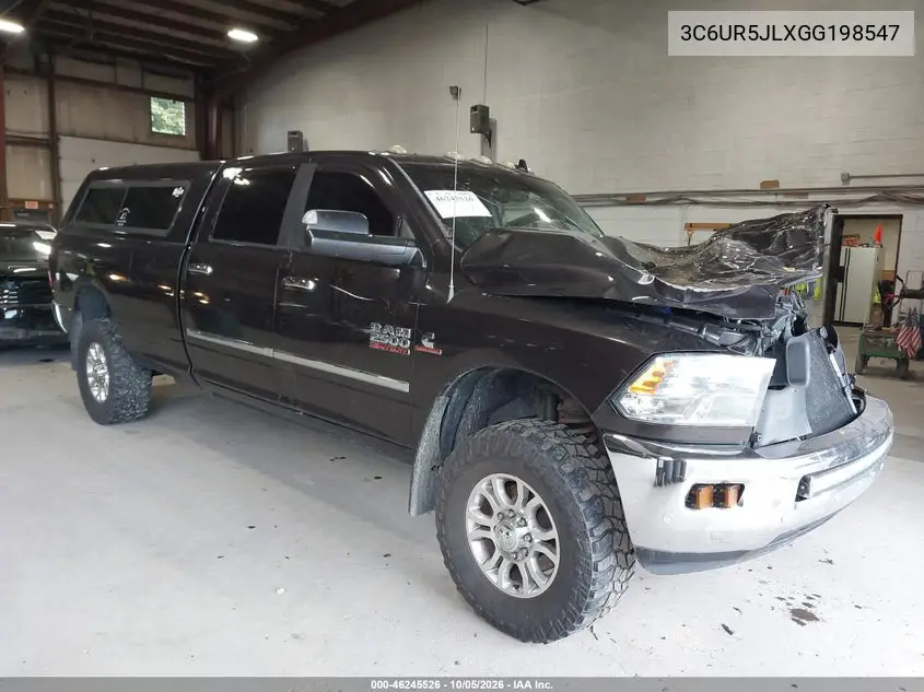 RAM 2500 2016, VIN 3C6UR5JLXGG198547