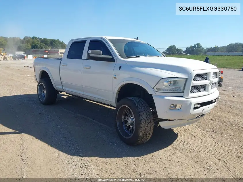 RAM 2500 2016, VIN 3C6UR5FLXGG330750