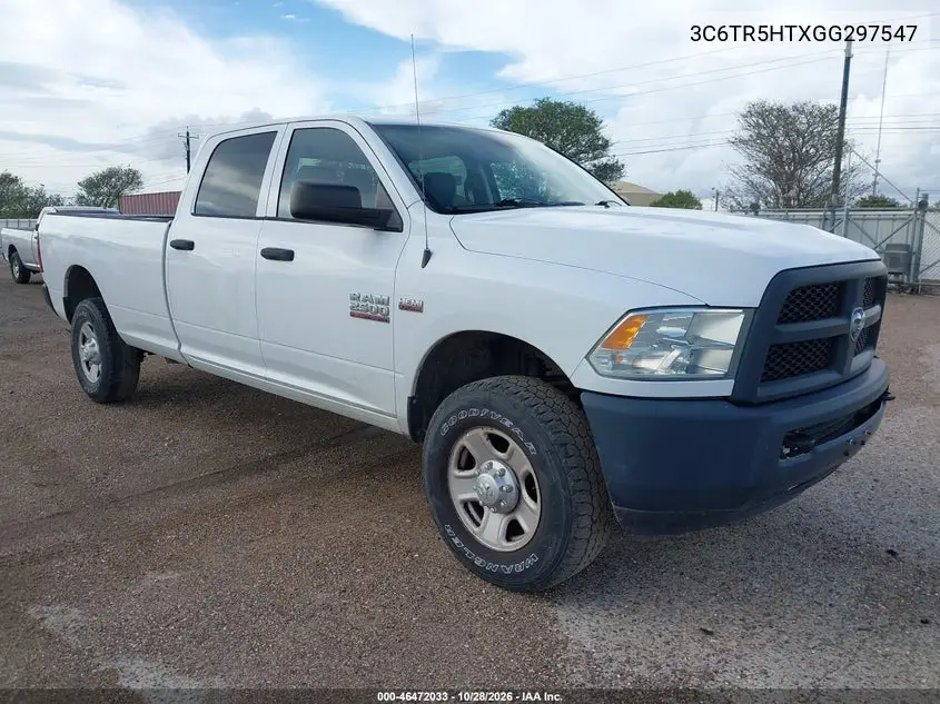 RAM 2500 2016, VIN 3C6TR5HTXGG297547