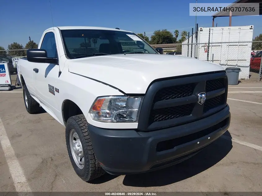 RAM 2500 2017, VIN 3C6LR4AT4HG707636