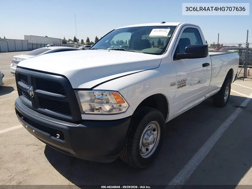 2017 RAM 2500 VIN 3C6LR4AT4HG707636 — фото 2