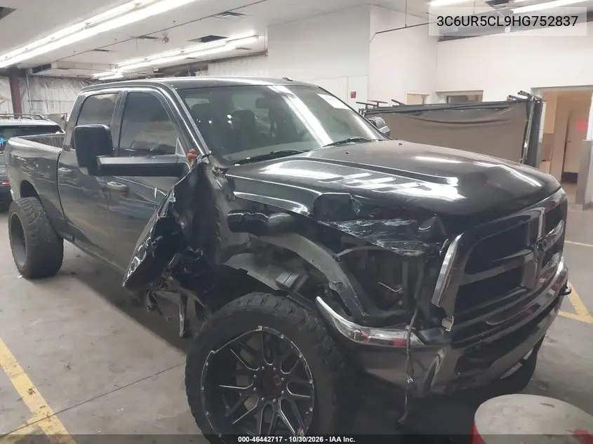 RAM 2500 2017, VIN 3C6UR5CL9HG752837