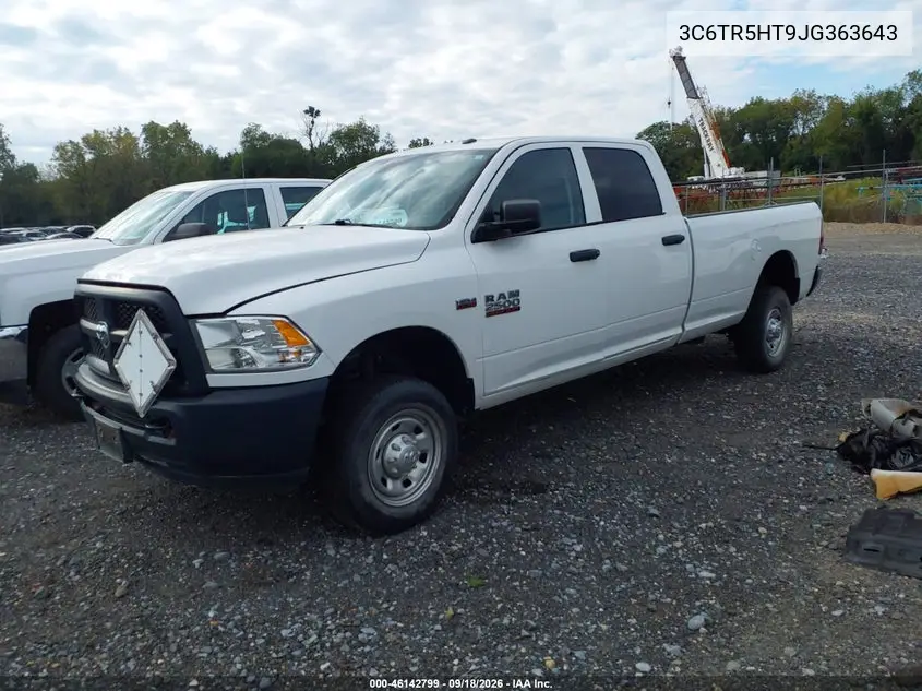 2018 RAM 2500 VIN 3C6TR5HT9JG363643 — фото 2