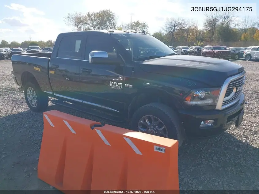 RAM 2500 2018, VIN 3C6UR5GJ1JG294175
