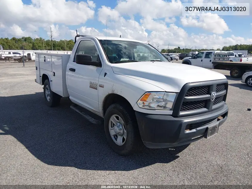 RAM 2500 2018, VIN 3C7WR4AJ4JG313020