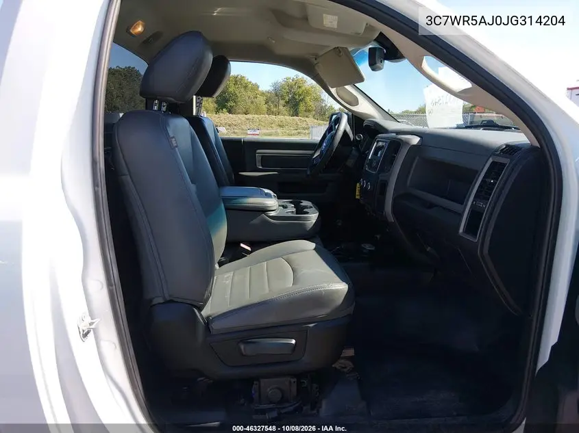 RAM 2500 2018, VIN 3C7WR5AJ0JG314204