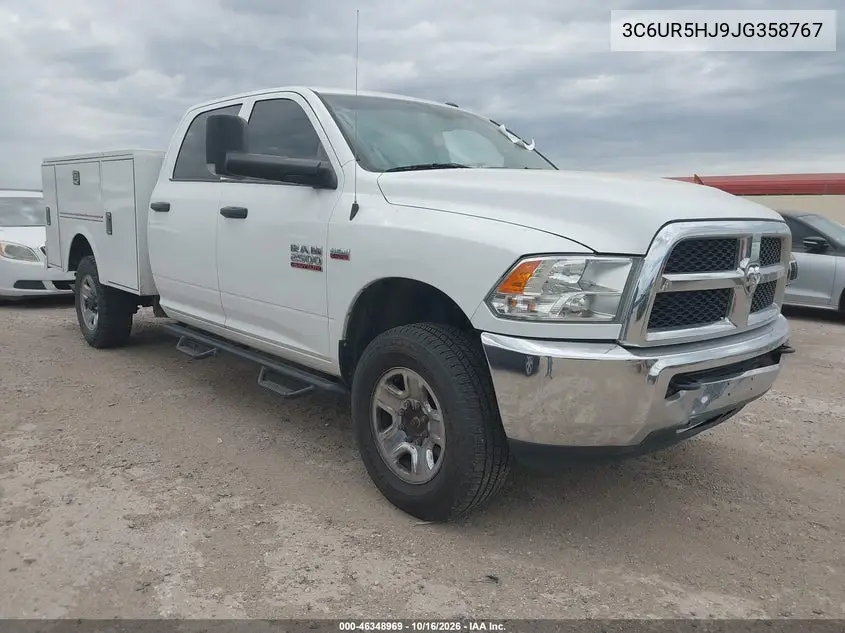 RAM 2500 2018, VIN 3C6UR5HJ9JG358767