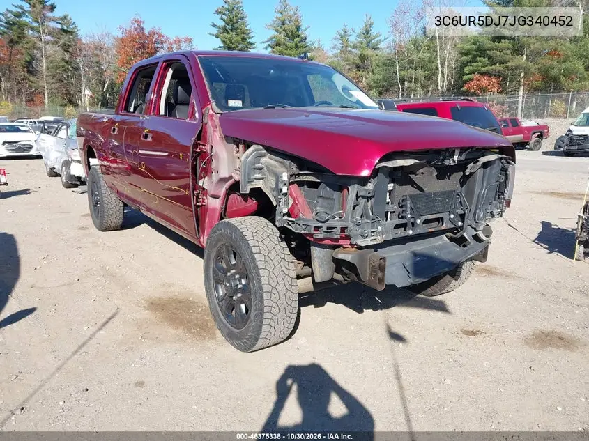 RAM 2500 2018, VIN 3C6UR5DJ7JG340452