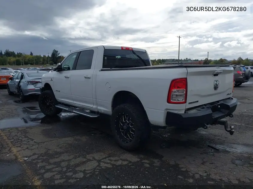 2019 RAM 2500 VIN 3C6UR5DL2KG678280 — фото 3