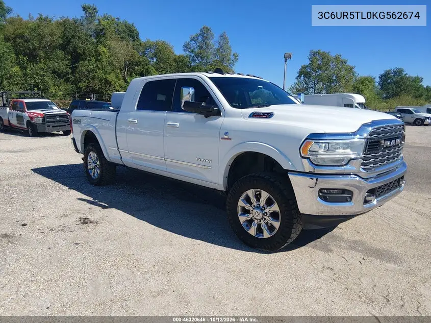 RAM 2500 2019, VIN 3C6UR5TL0KG562674