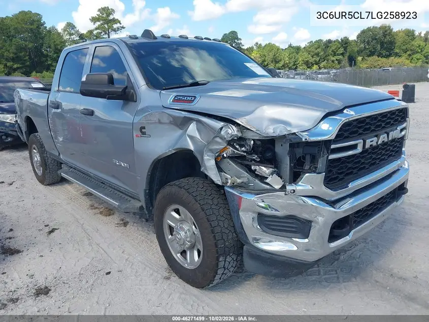 RAM 2500 2020, VIN 3C6UR5CL7LG258923