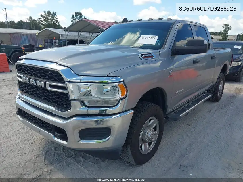2020 RAM 2500 VIN 3C6UR5CL7LG258923 — фото 2