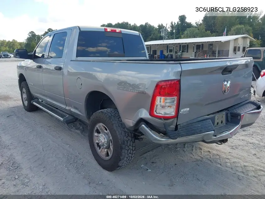 2020 RAM 2500 VIN 3C6UR5CL7LG258923 — фото 3
