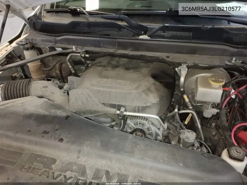 RAM 2500 2020, VIN 3C6MR5AJ3LG210577
