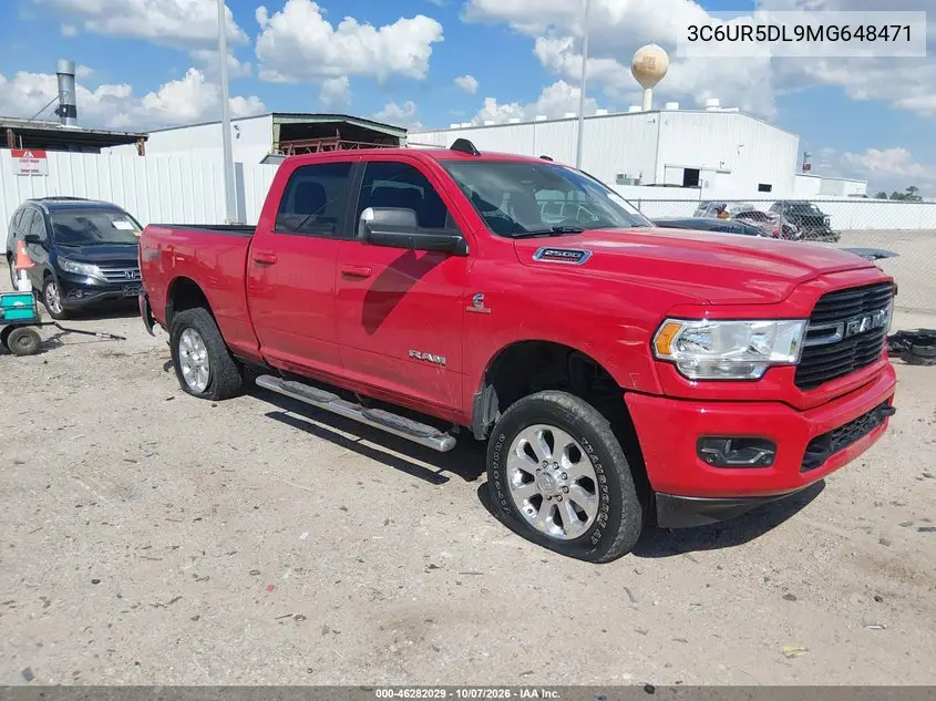 RAM 2500 2021, VIN 3C6UR5DL9MG648471