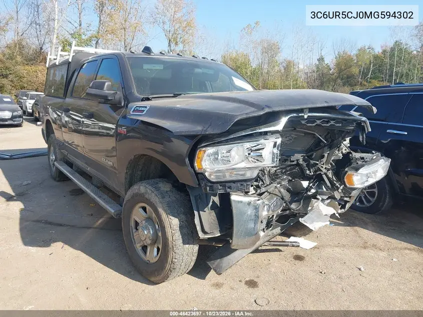 RAM 2500 2021, VIN 3C6UR5CJ0MG594302