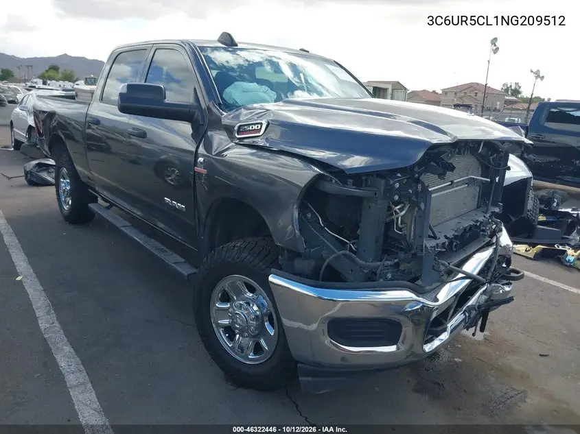 RAM 2500 2022, VIN 3C6UR5CL1NG209512