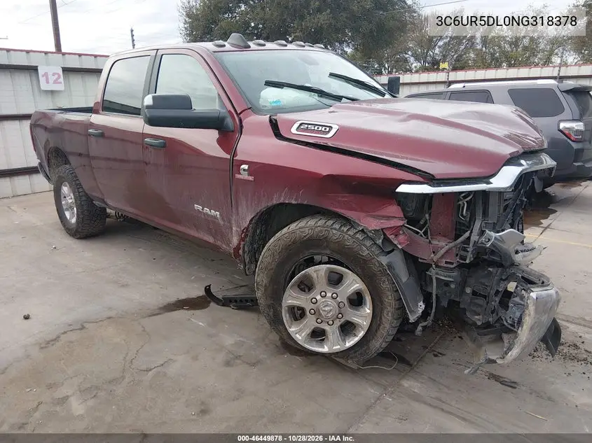 RAM 2500 2022, VIN 3C6UR5DL0NG318378