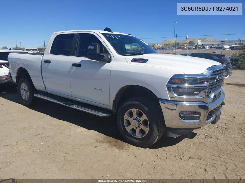 RAM 2500 2026, VIN 3C6UR5DJ7TG274021