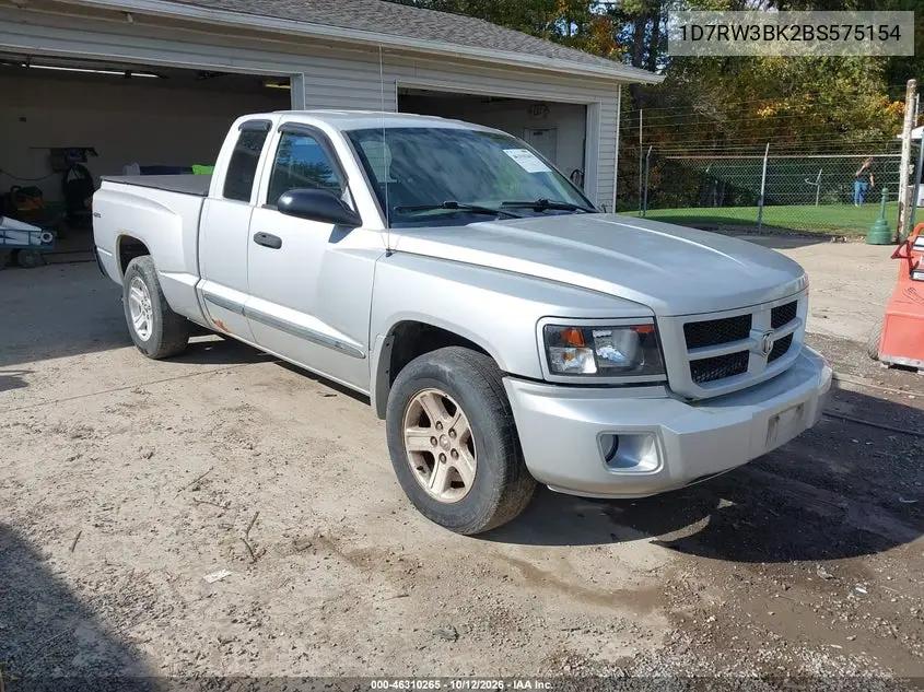 RAM DAKOTA 2011, VIN 1D7RW3BK2BS575154