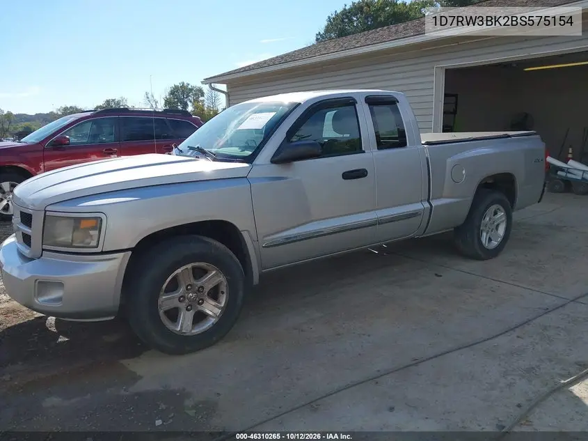 2011 RAM DAKOTA VIN 1D7RW3BK2BS575154 — фото 2