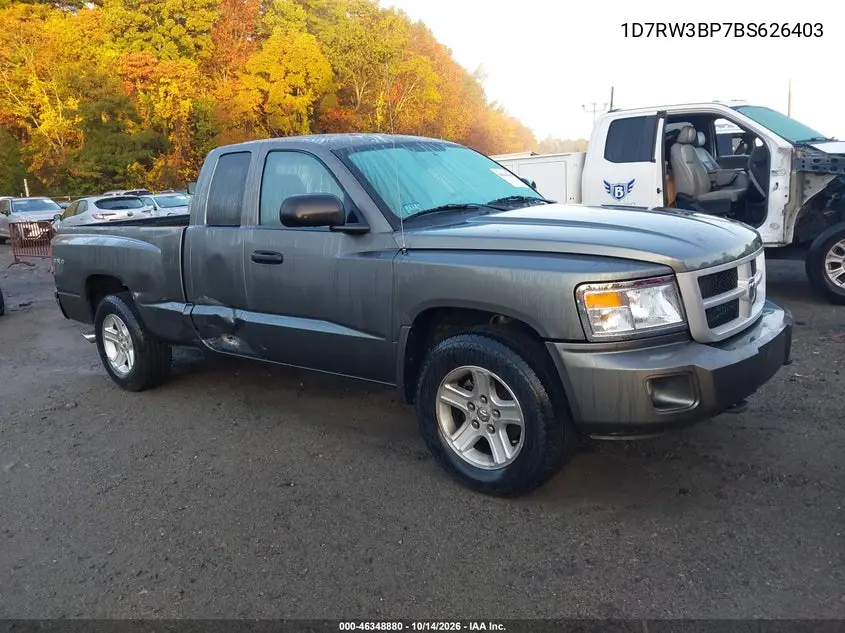 RAM DAKOTA 2011, VIN 1D7RW3BP7BS626403
