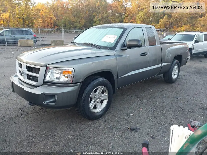2011 RAM DAKOTA VIN 1D7RW3BP7BS626403 — фото 2