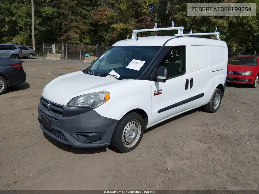 2015 RAM PROMASTER CITY VIN ZFBERFAT3F6199254 — фото 2