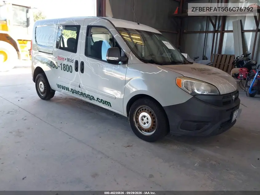RAM PROMASTER CITY 2016, VIN ZFBERFAT5G6C76792