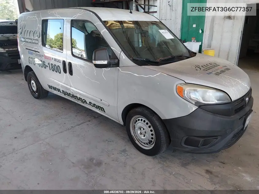 RAM PROMASTER CITY 2016, VIN ZFBERFAT3G6C77357