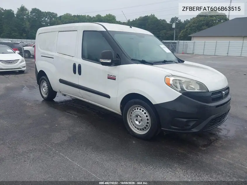 RAM PROMASTER CITY 2016, VIN ZFBERFAT6G6B63515