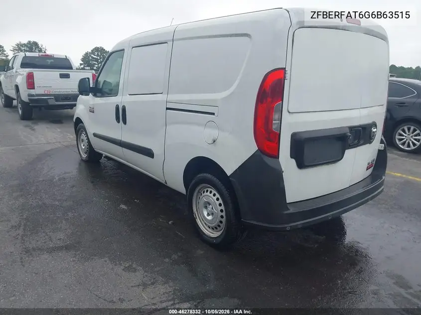 2016 RAM PROMASTER CITY VIN ZFBERFAT6G6B63515 — фото 3