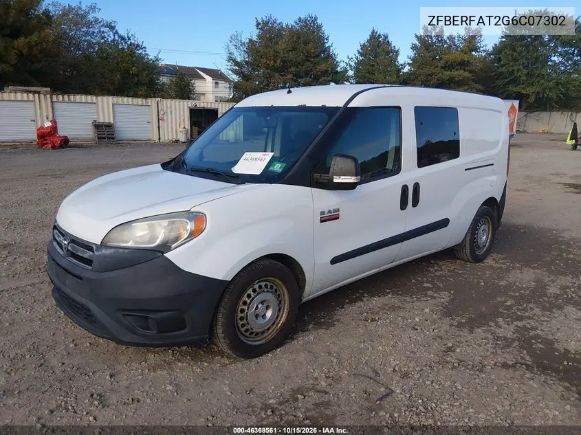 2016 RAM PROMASTER CITY VIN ZFBERFAT2G6C07302 — фото 2