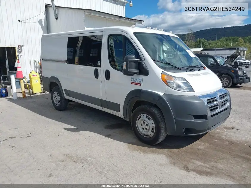 RAM PROMASTER CITY 2017, VIN 3C6TRVAG2HE534249