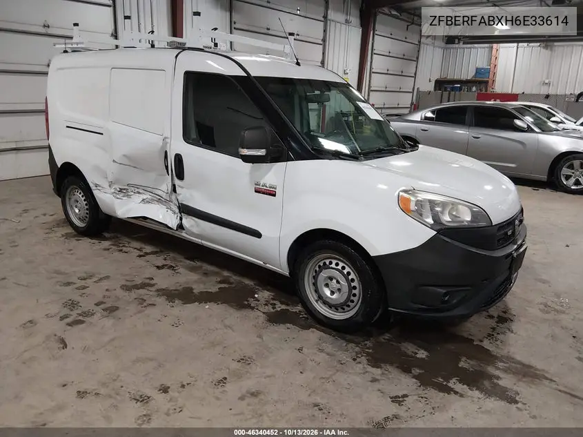 RAM PROMASTER CITY 2017, VIN ZFBERFABXH6E33614