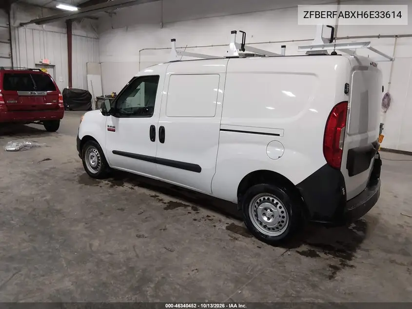 2017 RAM PROMASTER CITY VIN ZFBERFABXH6E33614 — фото 3