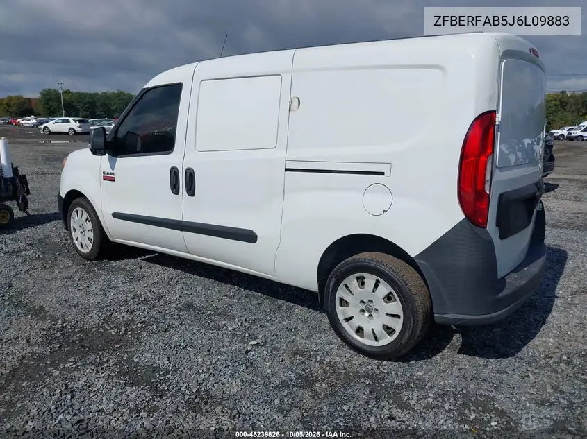 2018 RAM PROMASTER CITY VIN ZFBERFAB5J6L09883 — фото 3