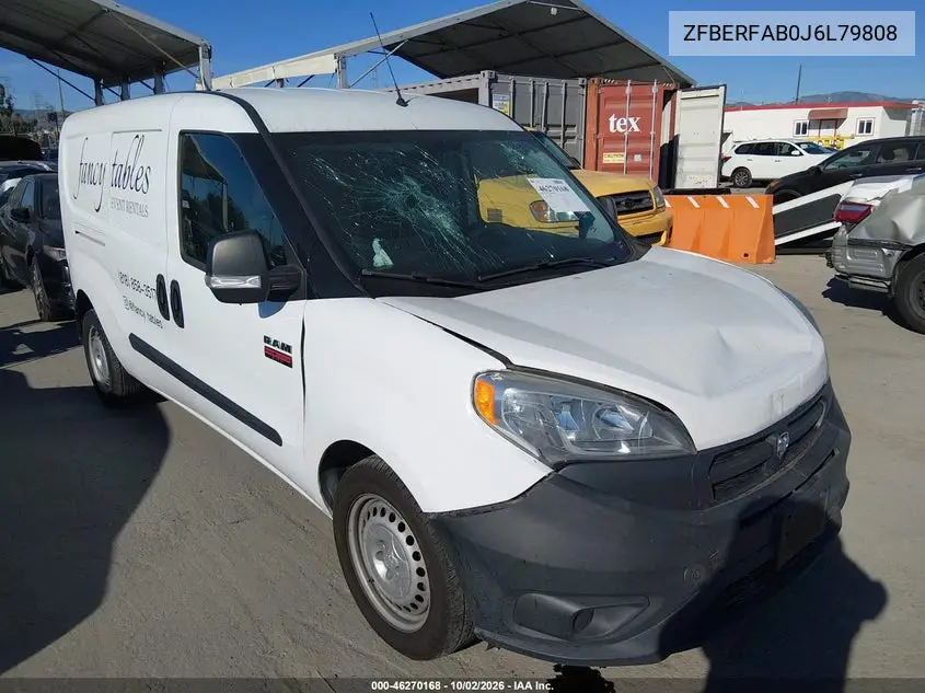 RAM PROMASTER CITY 2018, VIN ZFBERFAB0J6L79808
