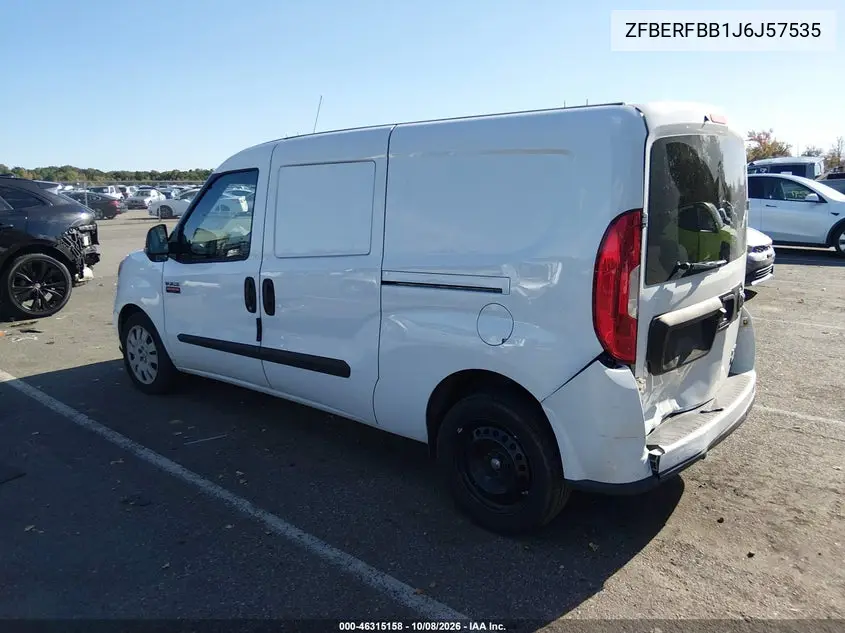 2018 RAM PROMASTER CITY VIN ZFBERFBB1J6J57535 — фото 3