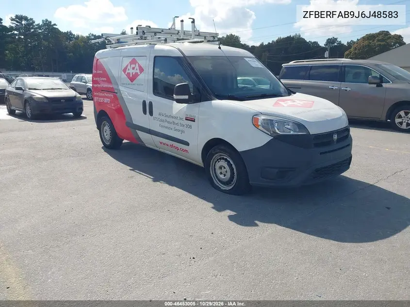 RAM PROMASTER CITY 2018, VIN ZFBERFAB9J6J48583