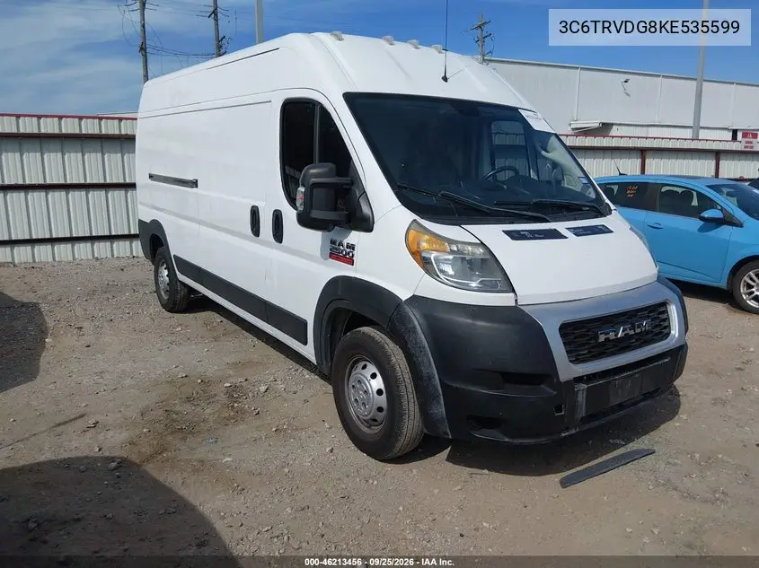 RAM PROMASTER CITY 2019, VIN 3C6TRVDG8KE535599