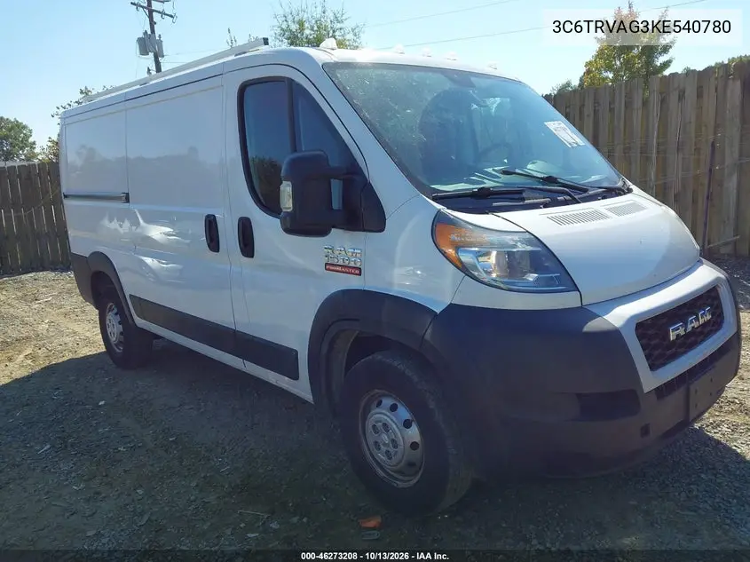 RAM PROMASTER CITY 2019, VIN 3C6TRVAG3KE540780