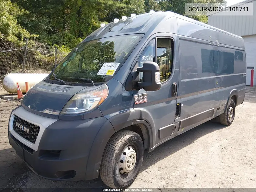 2020 RAM PROMASTER CITY VIN 3C6URVJG6LE108741 — фото 2