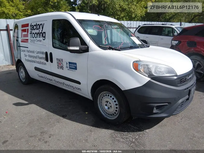 RAM PROMASTER CITY 2020, VIN ZFBHRFAB1L6P12176