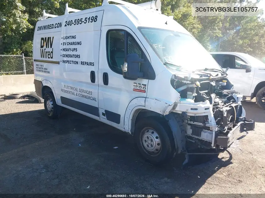 RAM PROMASTER CITY 2020, VIN 3C6TRVBG3LE105757