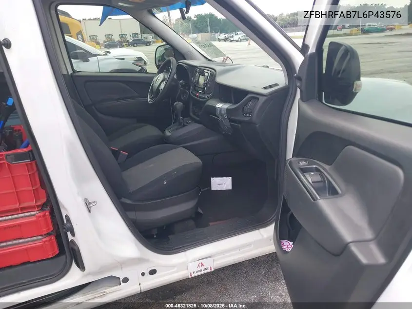 2020 RAM PROMASTER CITY VIN ZFBHRFAB7L6P43576 — фото 5